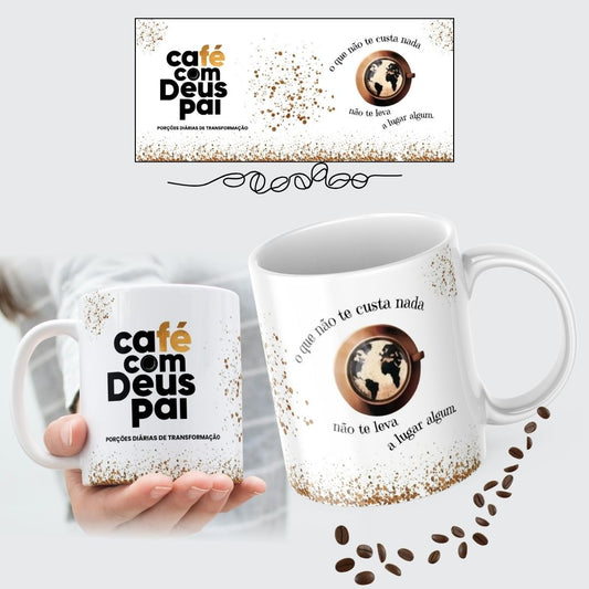 Caneca Personalizada ( Especial Café com Deus Pai)