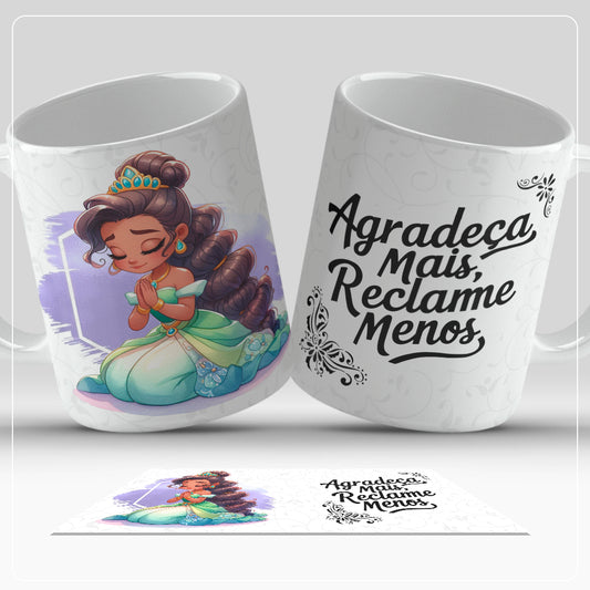 Caneca Personalizada (Coleção  Princesas Disney)